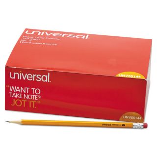 Universal Yellow Barrel Economy Woodcase Pencil (2 Packs of 144