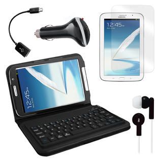 Mgear Accessories Bluetooth Keyboard Folio with Earphones, Screen