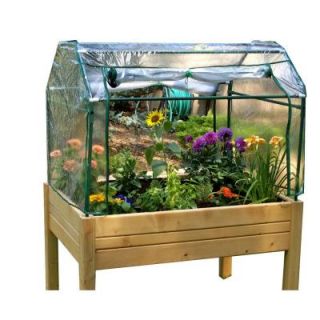 Eden Portable Herb Garden 2 ft. x 3 ft. Made from Solid Wood Greenhouse RGB ME