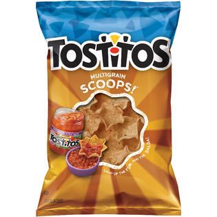 Tostitos Scoops! Multigrain Tortilla Chips 10 OZ BAG   Food & Grocery