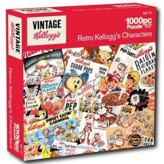 Kelloggs 1,000 Piece Puzzle, Retro Characters
