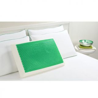 Concierge Collection Memory Core Bed Pillow with Bubble Gel   Medium   7183885