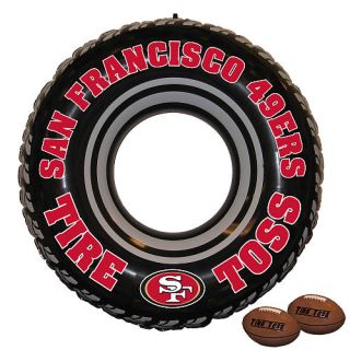 NFL San Francisco 49ers Tire Toss    TNT Media Group