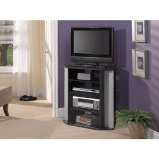 Bush Visions Black Tall Corner TV Stand, for TVs up to 37"
