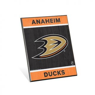 NHL Team Logo 8" x 10 3/4" Easel Back Sign   Anaheim Mighty Ducks   7808840