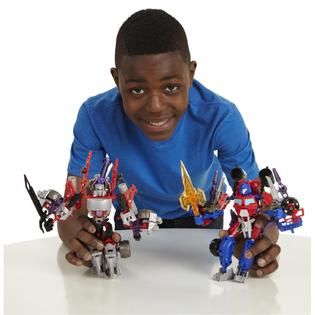 Hasbro  Transformers Construct Bots Optimus Prime Vs. Megatron