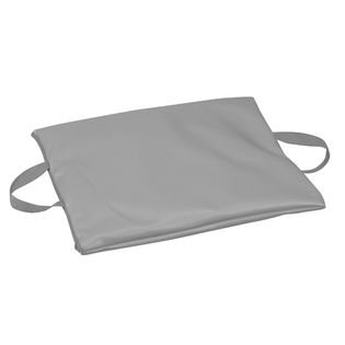 DMI® Duro Gel™ Flotation Cushion, Leatherette Cover, Gray, 16 x 18