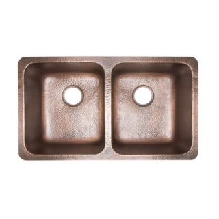Sinkology Rivera 32.25 x 18.5 Undermount Double Bowl Kitchen Sink