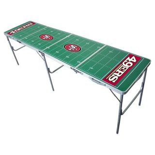 NFL San Francisco 49ers Tailgate Table   2x8