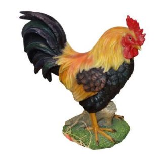 Alpine 10 in. Rooster Statue USA350HH