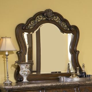 Pulaski Furniture Birkhaven Crowned Top Dresser Mirror