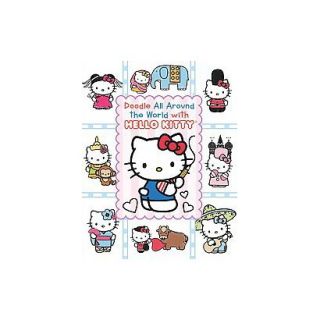 Doodle All Around the World With Hello Kitty (Paperback)