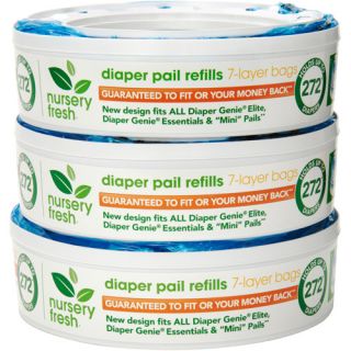 Nursery Fresh Refill for Diaper Genie, 3 Pack