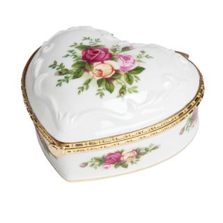 Royal Albert Old Country Roses If You Love Me Musical Box