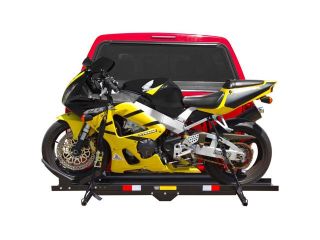 Black Widow Steel Hitch Mount 600 lb Motorcycle Carrier