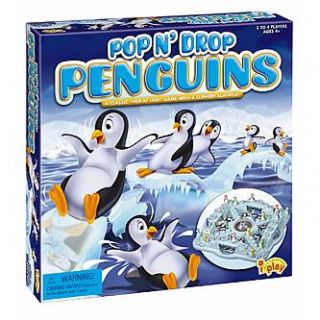 International Playthings Pop n Drop Penguins Game   Toys & Games