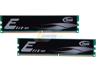 Team Elite 4GB (2 x 2GB) 240 Pin DDR2 SDRAM DDR2 800 (PC2 6400) Desktop Memory Model TEDD4096M800HC5DC