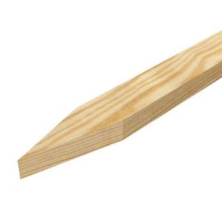 Grade Stakes Pine (12 Pack) (Common: 1 in. x 2 in. x 1 ft.; Actual: .562 in. x 1.375 in. x 11.5 in.) 460219