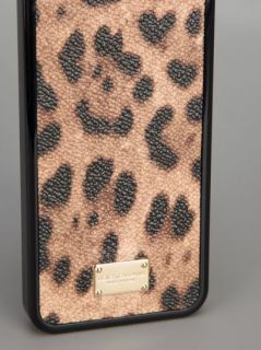 Dolce & Gabbana Leopard Print Iphone 5 Case