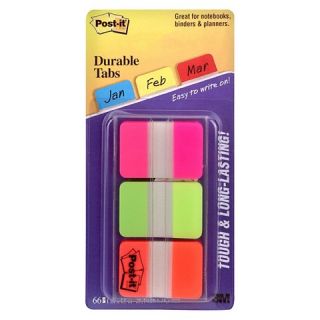 Post it Durable Tabs 66 ct. 1in