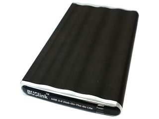 BUSlink 640GB Disk On The Go External Slim Drive USB 3.0 Model DL 640 U3 Black
