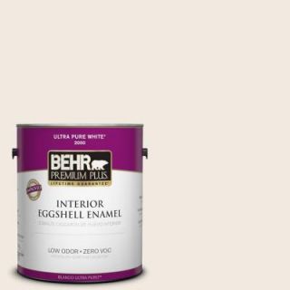 BEHR Premium Plus 1 gal. #1812 Swiss Coffee Eggshell Enamel Interior Paint 205001
