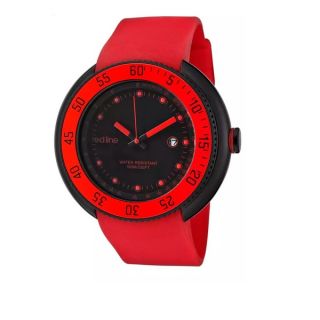 Red Line Mens RL 50039 BB 01 RD Driver Black Dial Watch   16840507