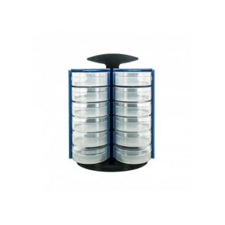 Multi Purpose Spinning Caddy with 24 Cups and Lids by KoleImports
