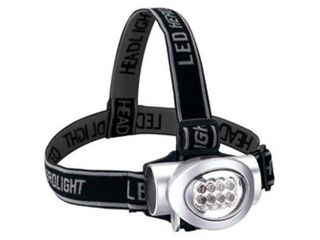 8 LED Headlamp with 3 Power Mode   Blister Pack