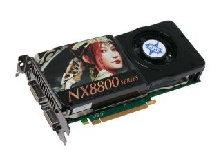 MSI GeForce 8800GTS (G92) DirectX 10 NX8800GTS 512M OC 512MB 256 Bit GDDR3 PCI Express 2.0 x16 HDCP Ready SLI Support Video Card