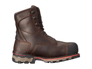 Timberland PRO 8 Boondock 1000g Composite Safety Toe Waterproof Insulated Brown Tumbled Leather