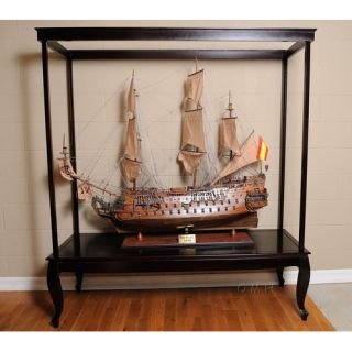Large Display Case For Ship No Glass