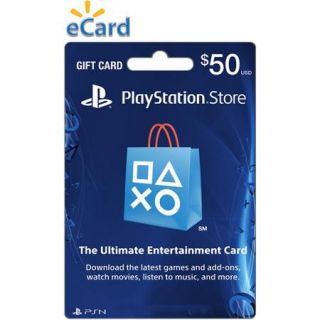 $50 PlayStation Store Gift Card (Email Delivery)