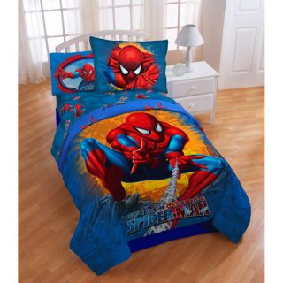 Spiderman Comforter Set with Bonus