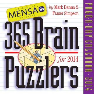 Mensa 365 Brain Puzzlers 2014 Calendar