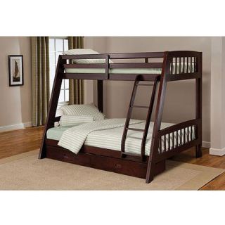 Rockdale Twin over Full Bunk Bed, Espresso