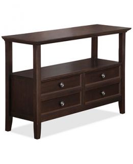 Simpli Home Canton Console Table, Direct Ship