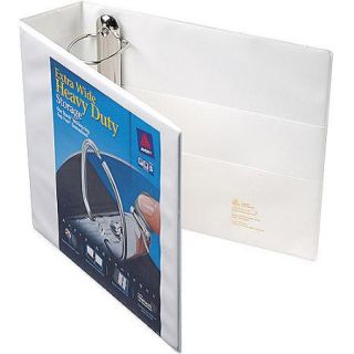 Avery Extra Wide Heavy Duty View Binder with 1" One Touch EZD Ring, White