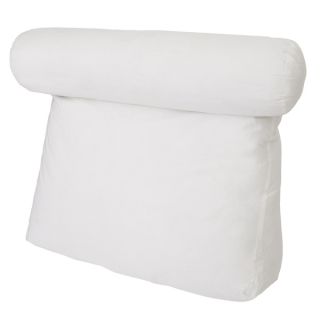 Lounger Support Pillow with Neck Roll for Reading or Bed Rest