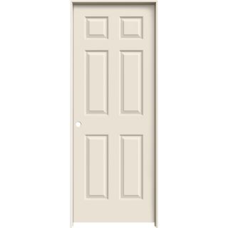ReliaBilt (Primed) Prehung Hollow Core 6 Panel Interior Door (Common: 36 in x 80 in; Actual: 37.563 in x 81.688 in)