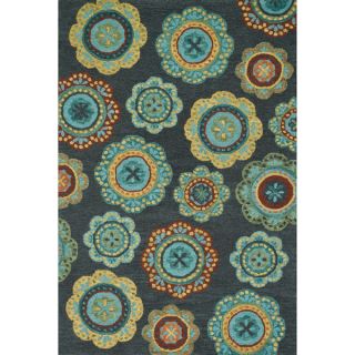 Hand hooked Kim Transitional Floral Indoor/ Outdoor Area Rug (33 x 5