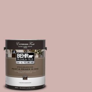 BEHR Premium Plus Ultra 1 gal. #180E 3 Plymouth Notch Flat Exterior Paint 485001