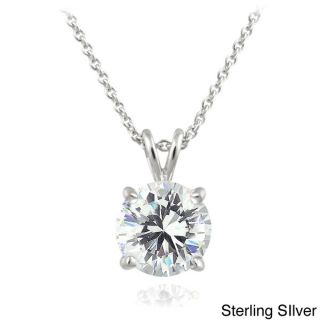 Sunstone High Polish Sterling Silver Solitaire Pendant Necklace made