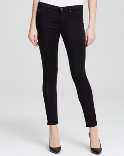 AG Jeans   Legging Ankle in Black Stretch Sateen