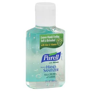 Purell Instant Hand Sanitizer, with Aloe, 2 fl oz (59 ml)   Beauty