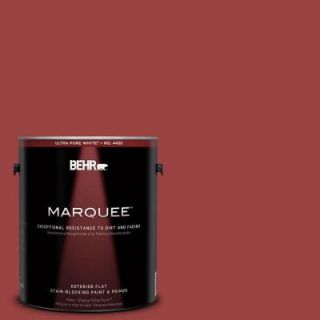 BEHR MARQUEE 1 gal. #MQ1 10 Red My Mind Flat Exterior Paint 445301