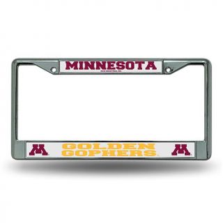 Chrome License Plate Frame   University of Minnesota   7606628