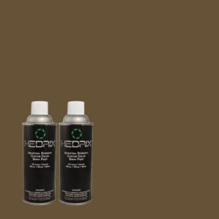 Hedrix 11 oz. Match of S H 770 Bridgewood Flat Custom Spray Paint (2 Pack) F02 S H 770