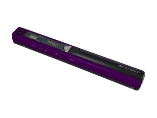 VuPoint PDS ST415PU VP Color Contact Image Sensor Mobile Standard Res.: 300x300dpi (default); High Res.: 600x600dpi Purple Magic Wand Refurb
