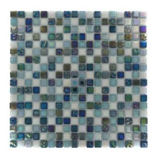 Splashback Tile Capriccio Scafati 12 in. x 12 in. x 8 mm Glass Mosaic Floor and Wall Tile CAPRICCIO SCAFATI GLASS TILE